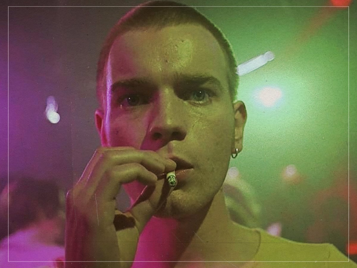 Renton in Trainspotting (Danny Boyle, 1996)
