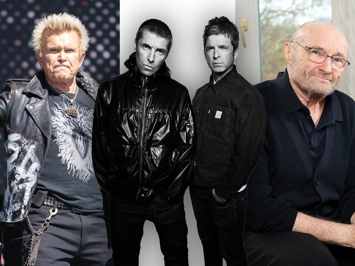 Roll with it- Oasis begrudgingly inducted into Rock and Roll Hall of Fame with Phil Collins and Billy Idol