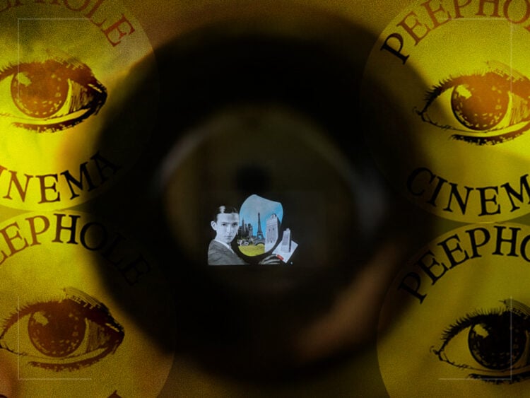 San Francisco's pop-up Peephole Cinema