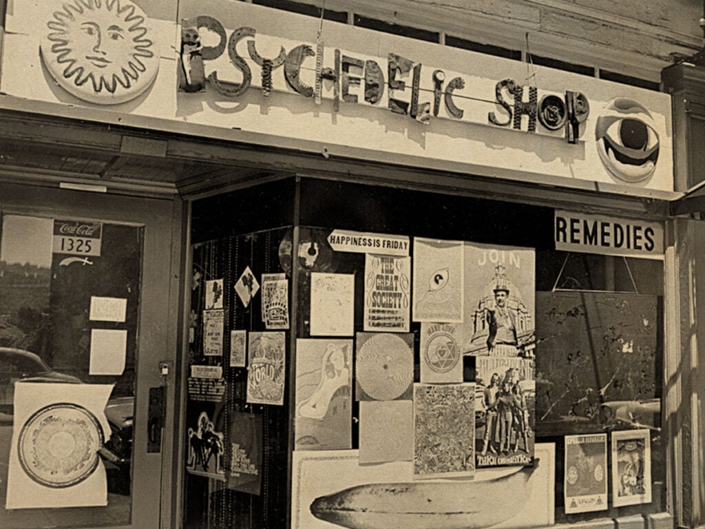 The Psychedelic Shop- the first Haight-Ashbury store to commercialise the counterculture
