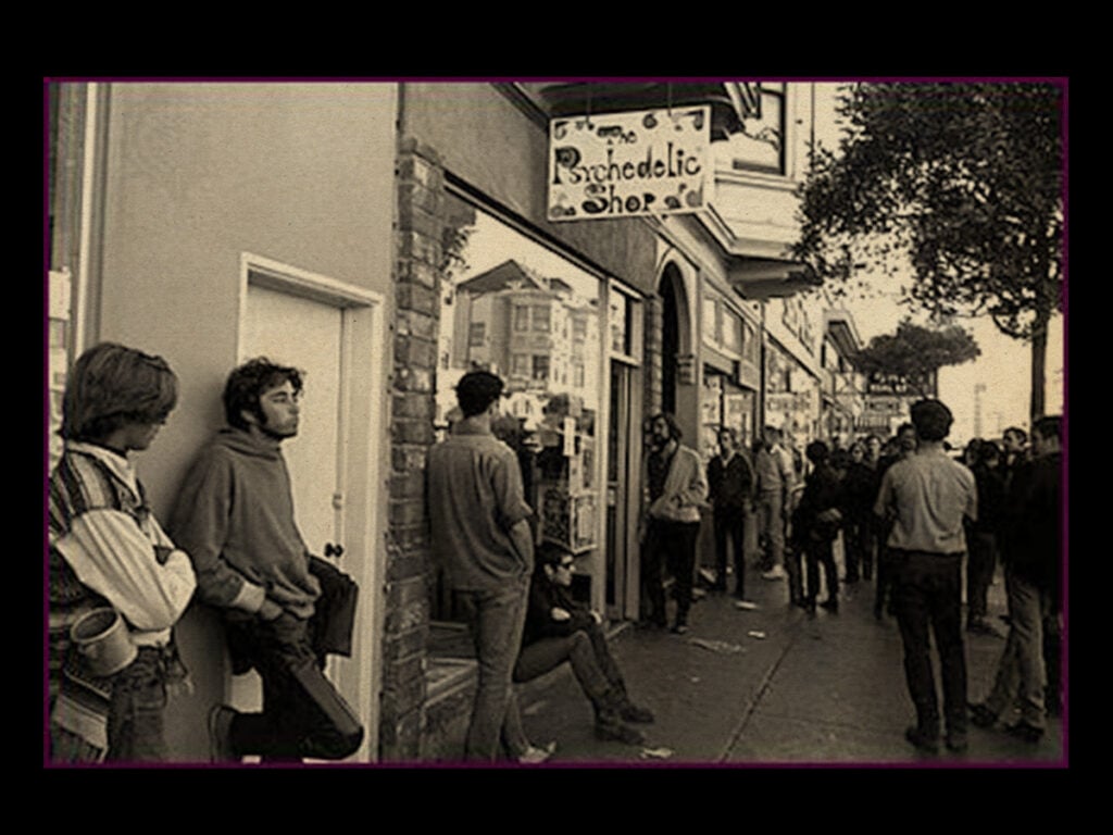 The Psychedelic Shop- the first Haight-Ashbury store to commercialise the counterculture