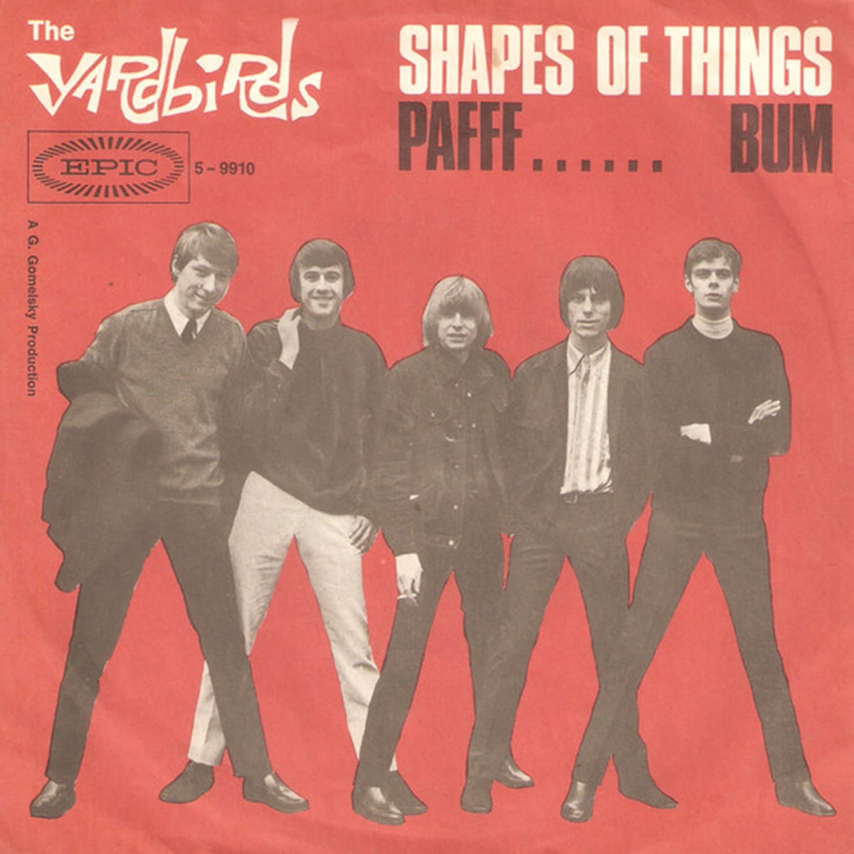 The Yardbirds - Shapes of Things - 1967