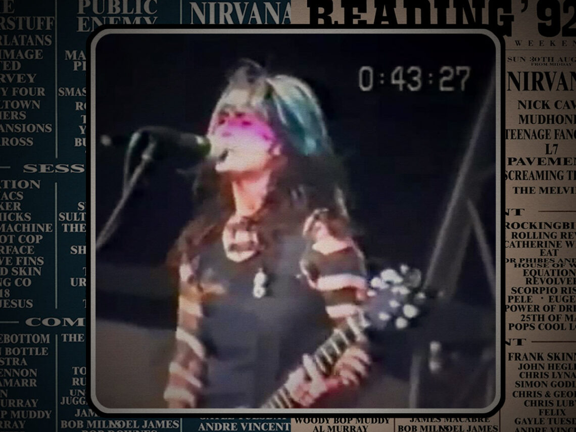 The bloody tampon that divided Reading Festival in 1992- I wasn’t having a good time