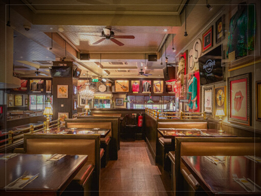 Hard Rock Cafe in London.