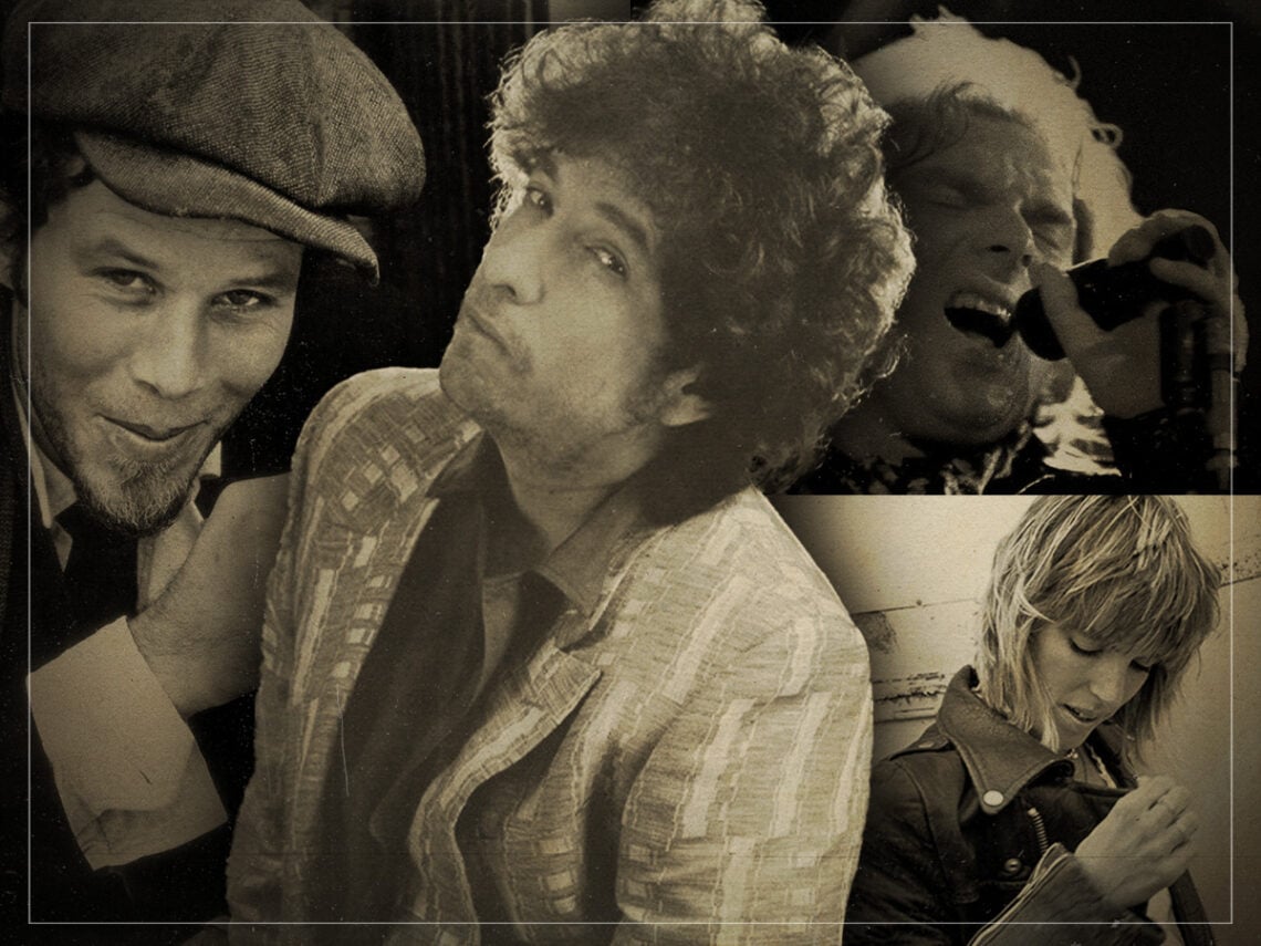 The day in 1998 when four of folk’s greatest ever icons were all in the same room but “too shy” to speak to each other