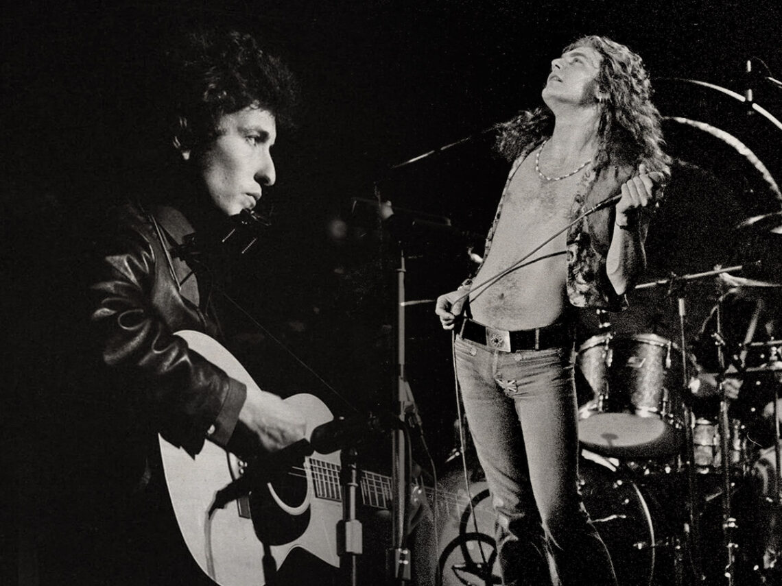 The only Bob Dylan songs Robert Plant ever needed to know- Moved some minds and mountains