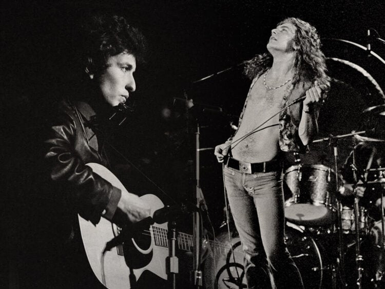 The only Bob Dylan songs Robert Plant ever needed to know- Moved some minds and mountains