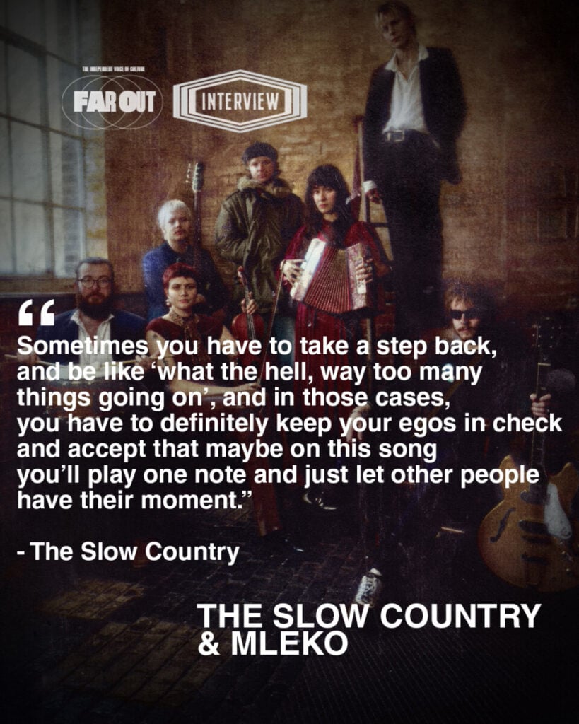 The rise of the big bands The Slow Country and Mleko talk pros and cons of spanning lineups