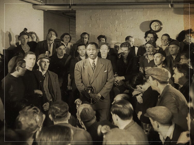 The strange day Paul Robeson performed for the Midlothian miners