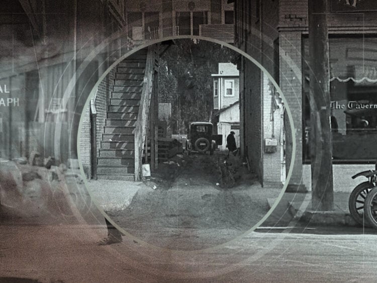 Three icons, one street- the Los Angeles alleyway that defined Hollywood's early years