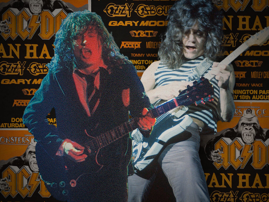 When Donington brought the monster metal showdown of AC:DC vs Van Halen