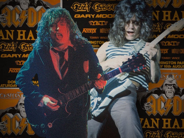 When Donington brought the monster metal showdown of AC:DC vs Van Halen