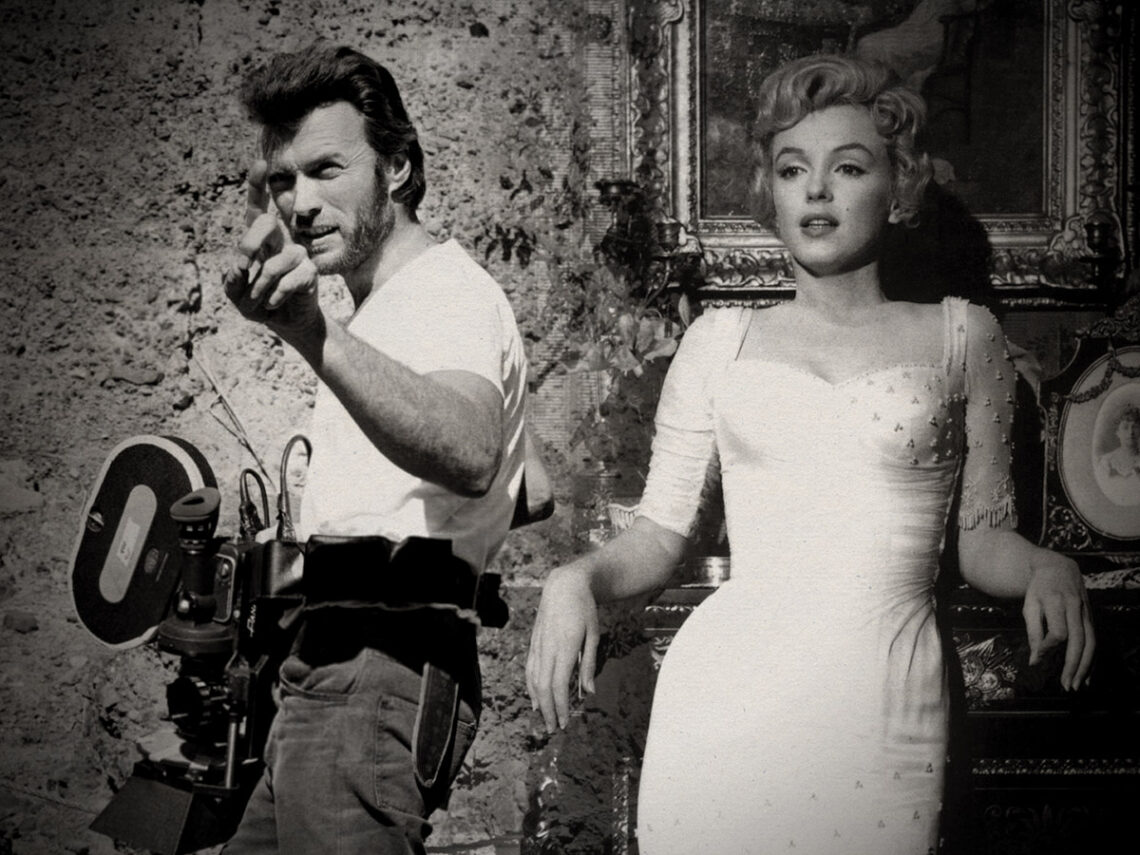 Clint Eastwood - Marilyn Monroe - Split -