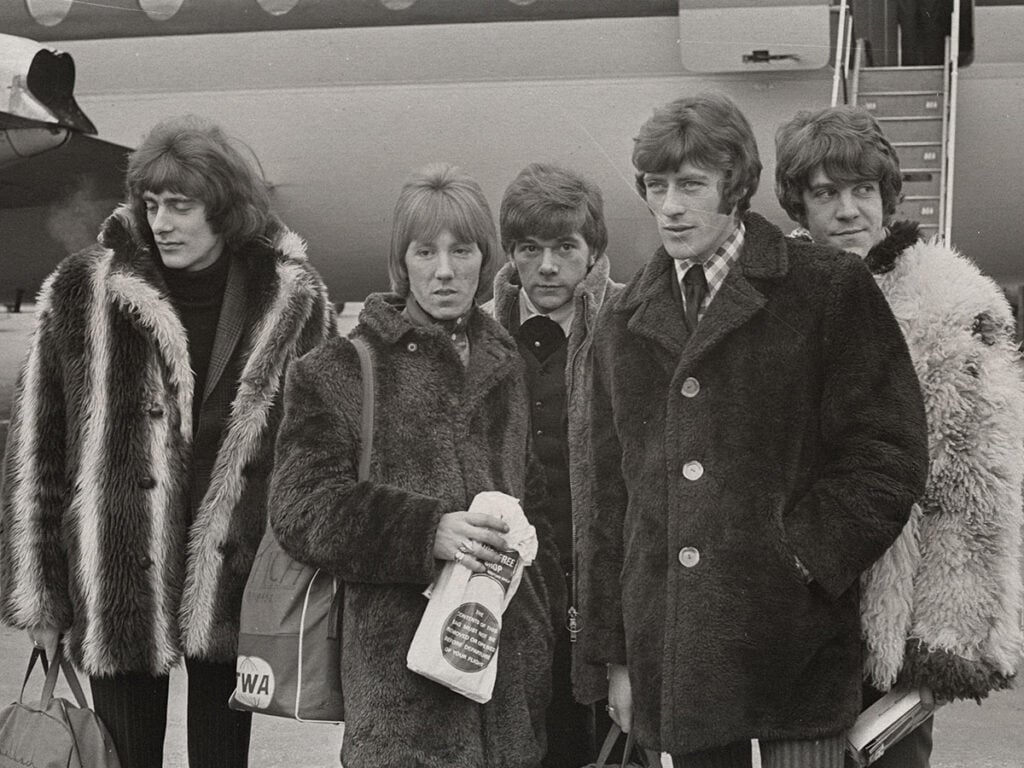 Dave Dee, Dozy, Beaky, Mick & Tich arriving in the Netherlands - 1967.