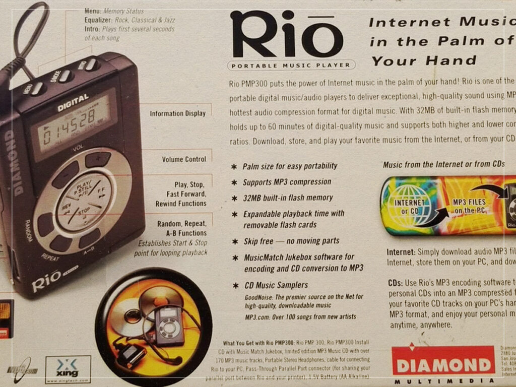 Diamond Rio PMP300