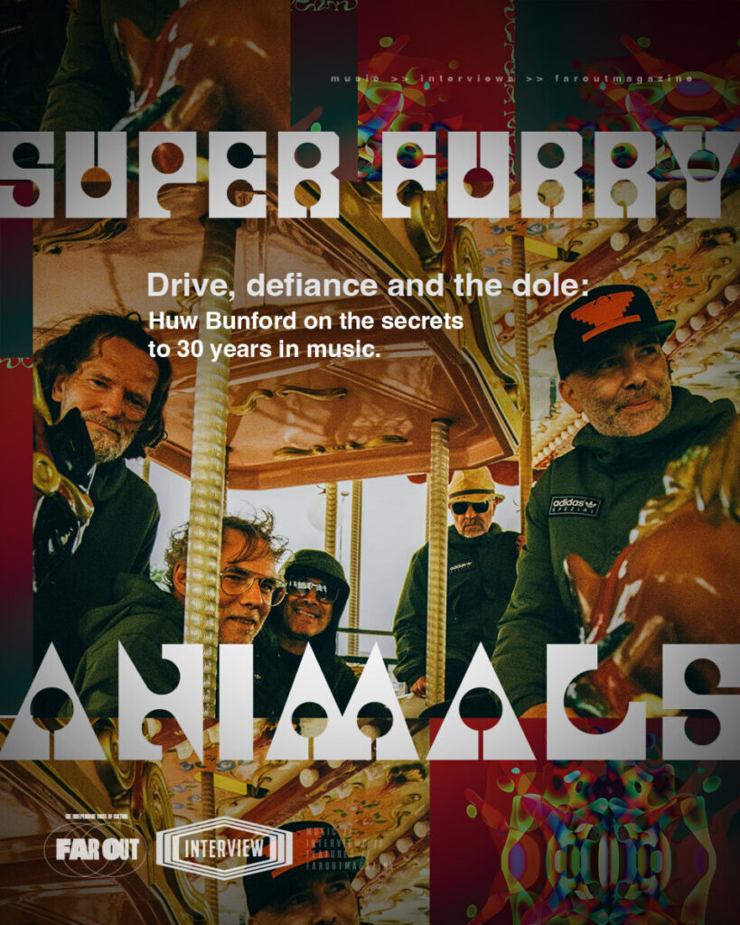 Drive, defiance and the dole- Huw Bunford on the secrets to Super Furry Animals' 30 years in music - Far Out Magazine 01 -