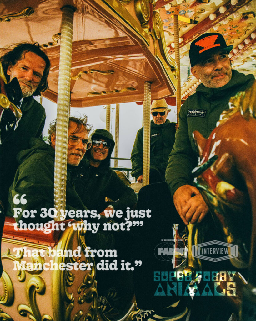 Drive, defiance and the dole- Huw Bunford on the secrets to Super Furry Animals' 30 years in music - Far Out Magazine 04 -