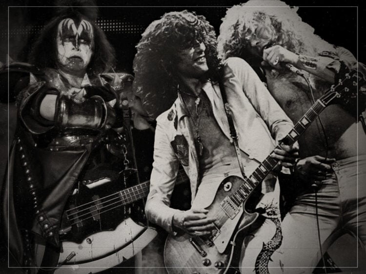 Gene Simmons - Led Zeppelin - Split