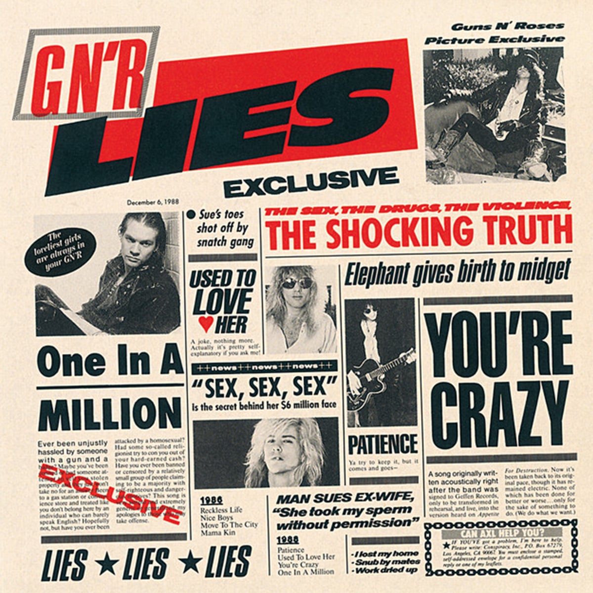 Guns N Roses - 'One in a Million'