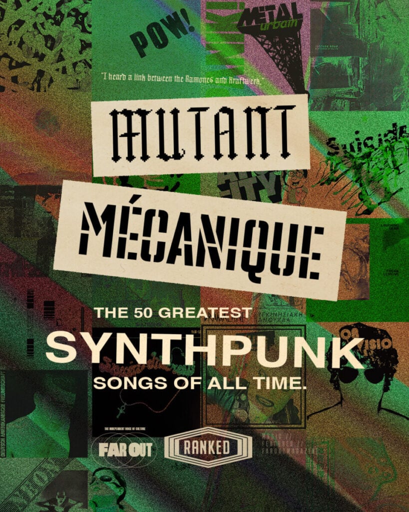 Mutant mécanique- The 50 greatest synthpunk songs of all time