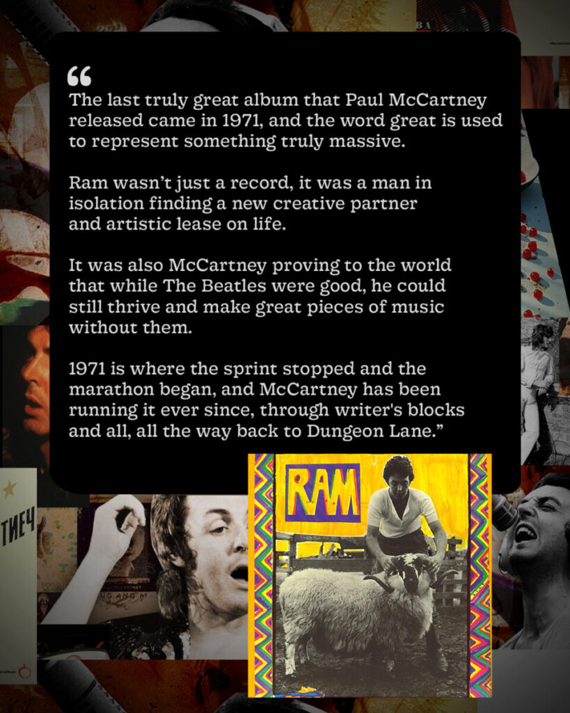 Paul McCartney has been running a marathon since 1971
