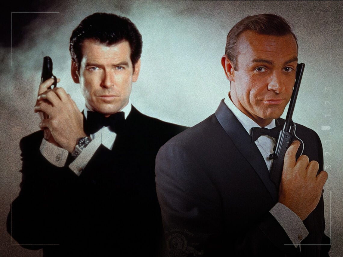 Pierce Brosnan - Sean Connery - Split