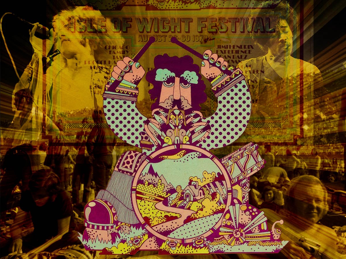 Riots, curry powder, and priests at Isle of Wight Festival, 1970- The British Woodstock