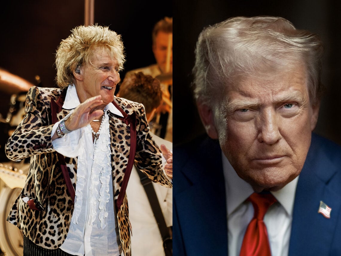 Rod Stewart - President Donald Trump - Rat Bag - Split - 2026