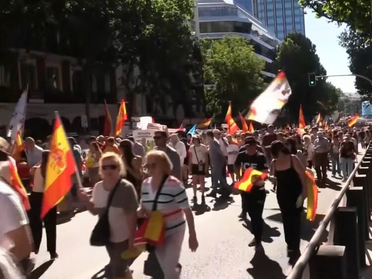 Spanish Protests - Madrid - 2026 -