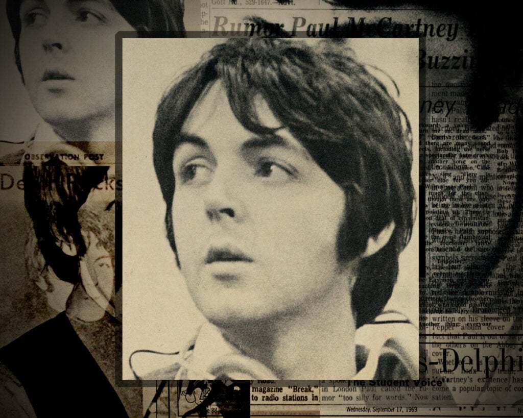 Paul McCartney photographed for 'The Beatles Book' fanzine - April 1968.