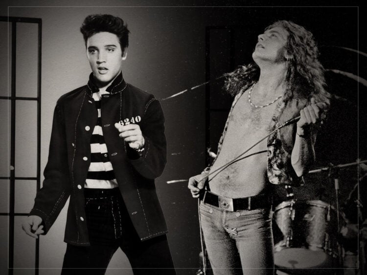 The one musician Robert Plant said matched Elvis Presley- Everything was there!