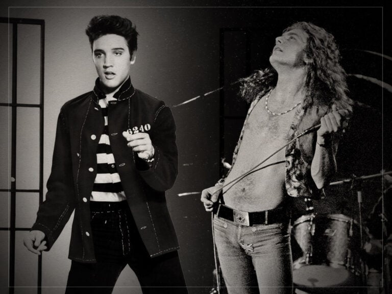 The one musician Robert Plant said matched Elvis Presley- Everything was there!