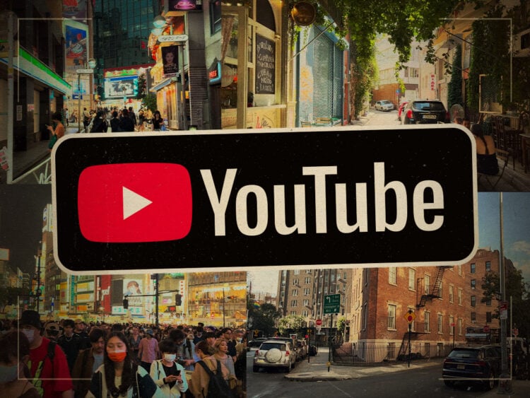 The rise and rise of YouTube walking tours