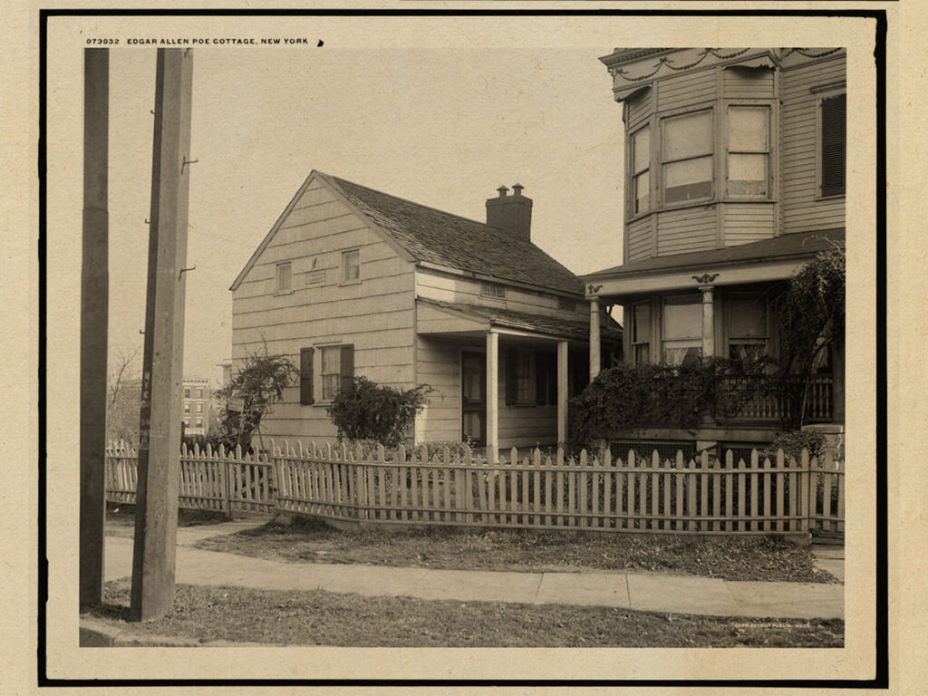 Edgar Allan Poe's Cottage in the Bronx.
