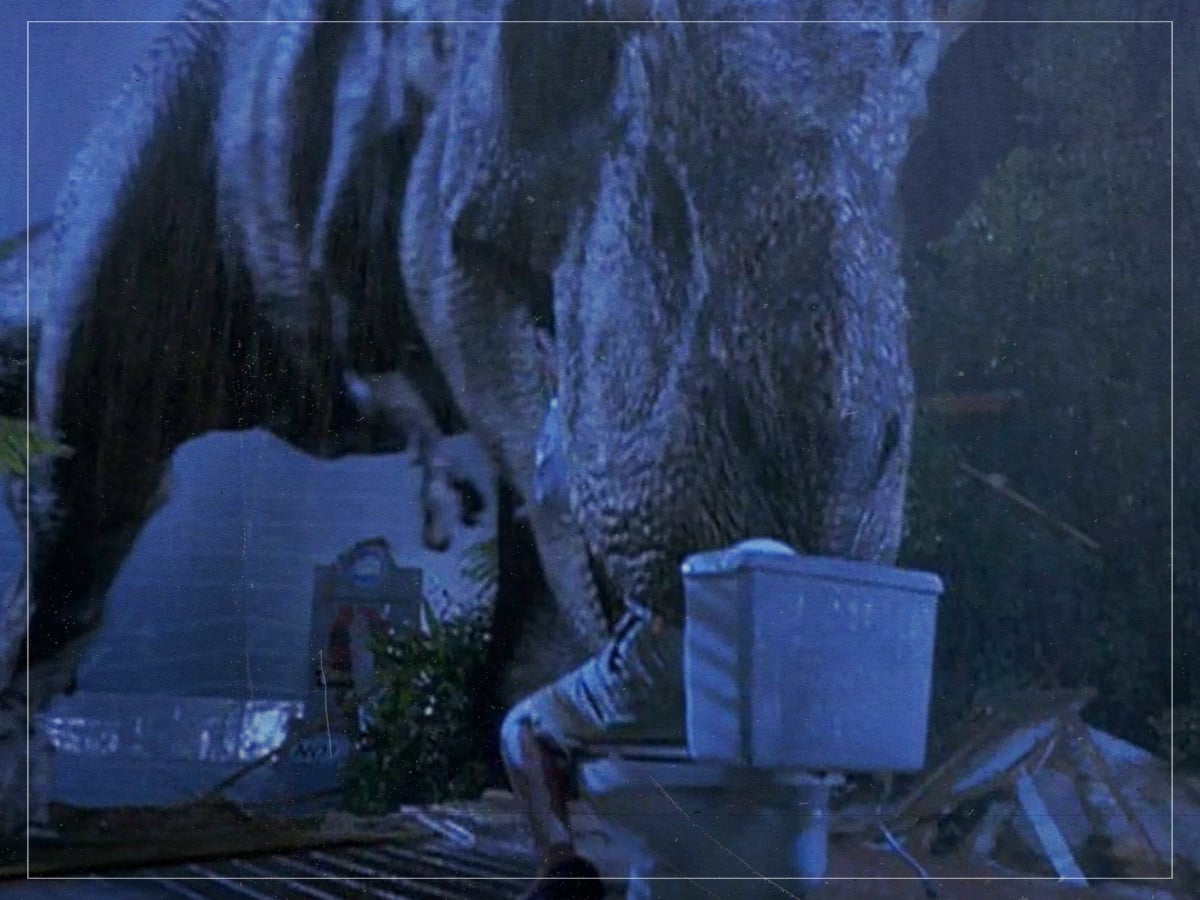‘Jurassic Park’ – Death by hungry T-Rex