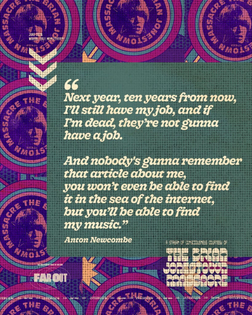 A stream of consciousness courtesy of The Brian Jonestown Massacre- All I know is diminishing returns