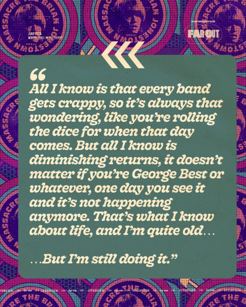 A stream of consciousness courtesy of The Brian Jonestown Massacre- All I know is diminishing returns