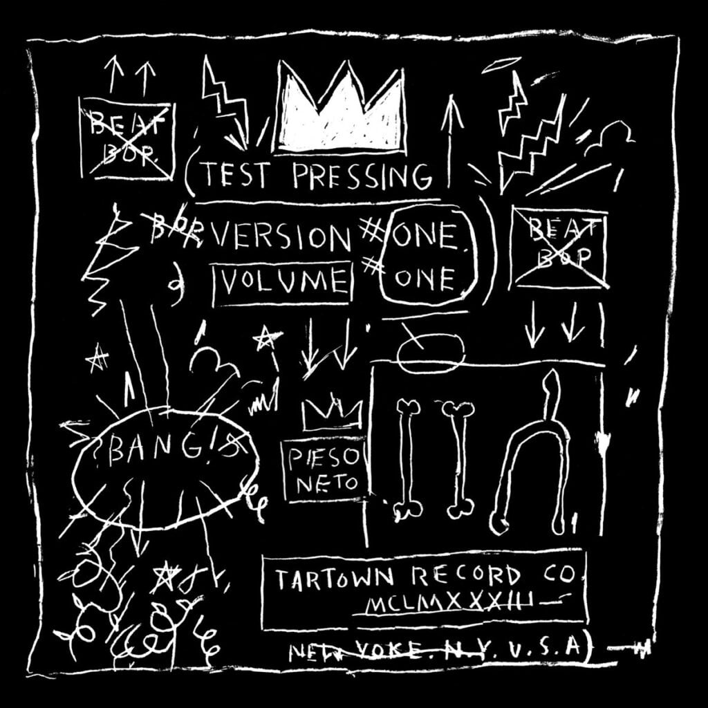 Beat Pop - Rammellzee and K-Rob - Record Sleeve - Jean-Michel Basquiat