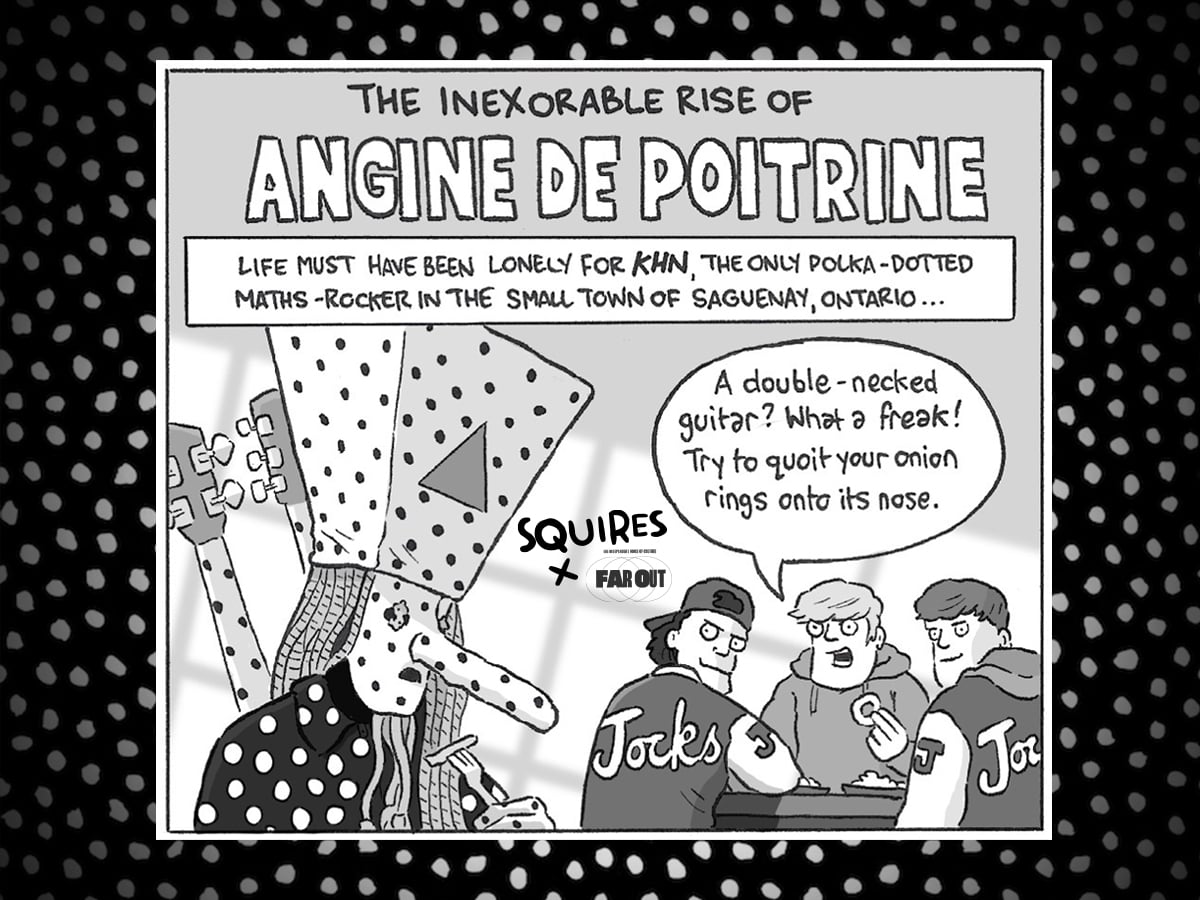 QUEM É ANGINE DE POITRINE? DAVID SQUIRES EXPLICA O FENÔMENO CULT DO ROCK MATEMÁTICO