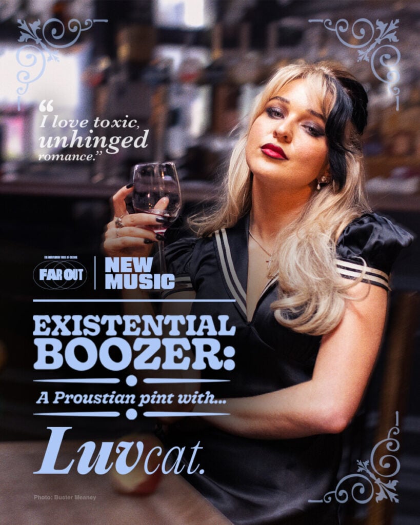 Existential Boozer- A Proustian pint with Luvcat