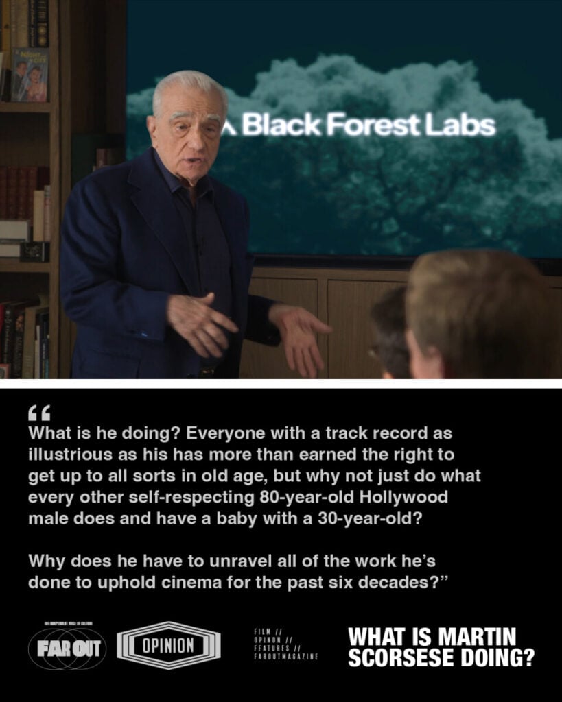 From auteur to AI shill- What is Martin Scorsese doing?
