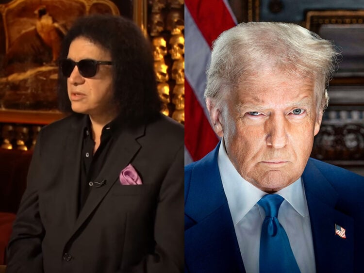 Gene Simmons - President Donald Trump - Split - 2026 -