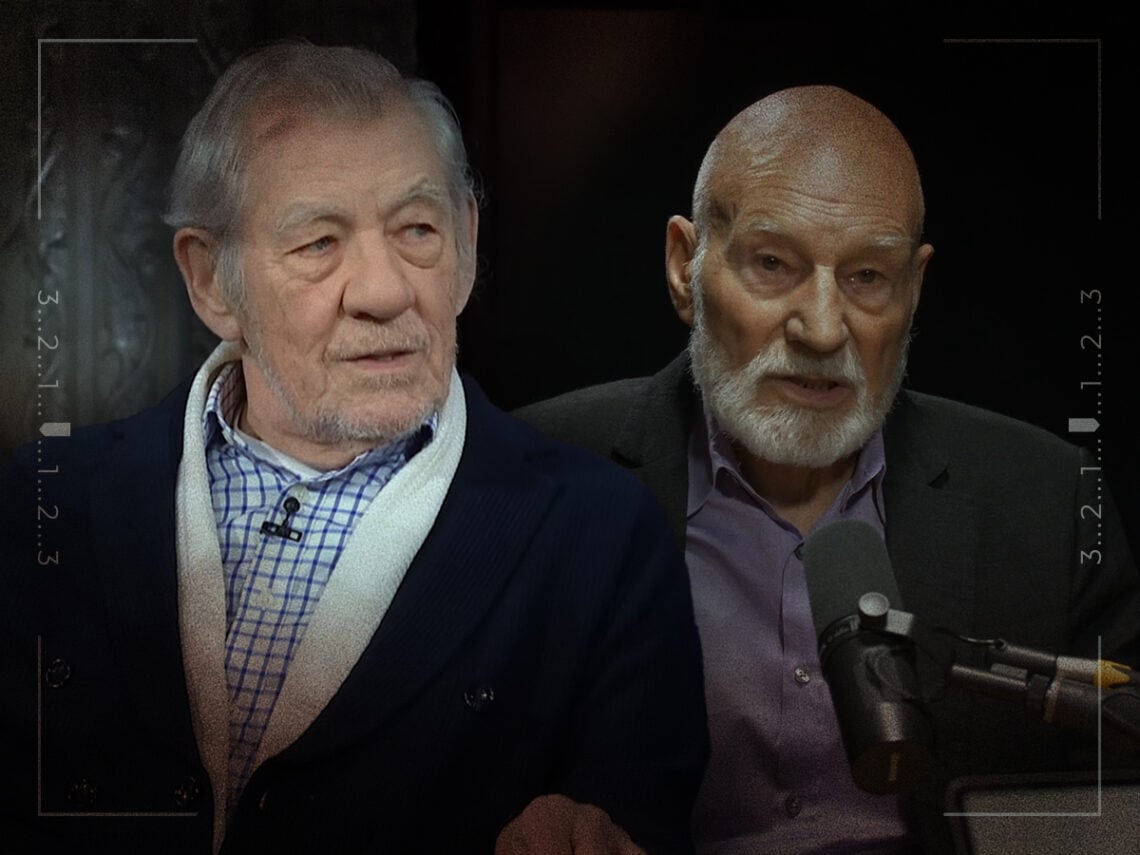 Ian McKellen - Patrick Stewart - Split