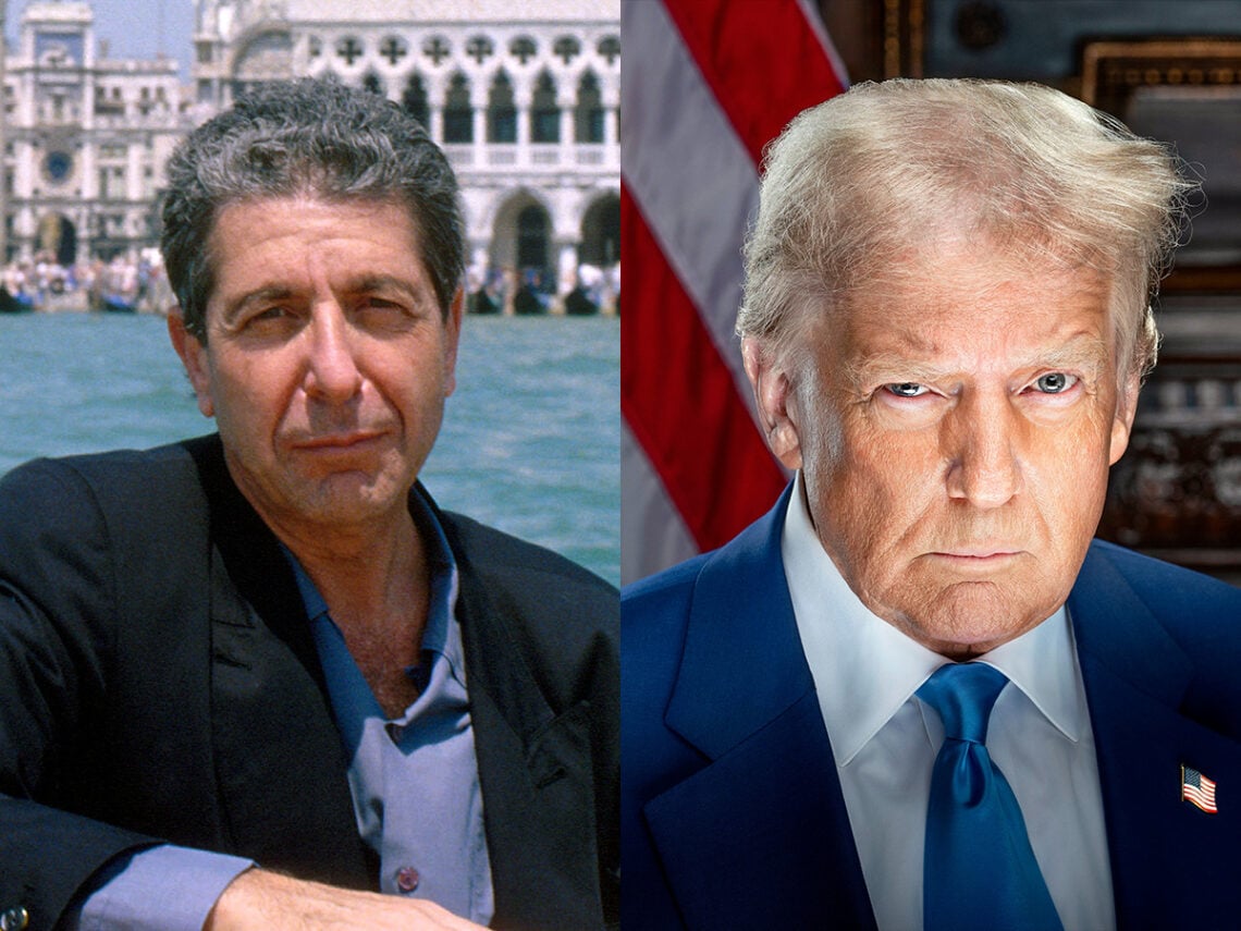 Leonard Cohen - Donald Trump - Split - 2026