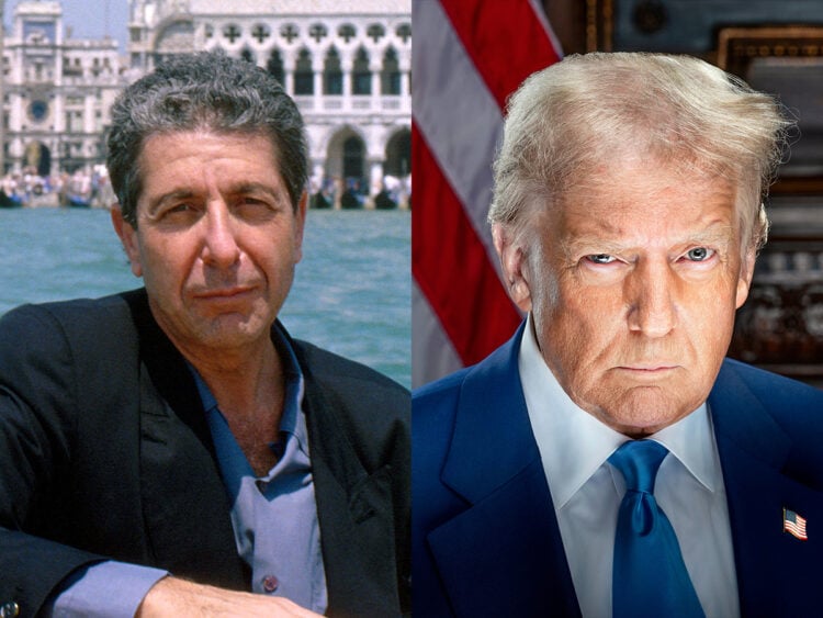 Leonard Cohen - Donald Trump - Split - 2026