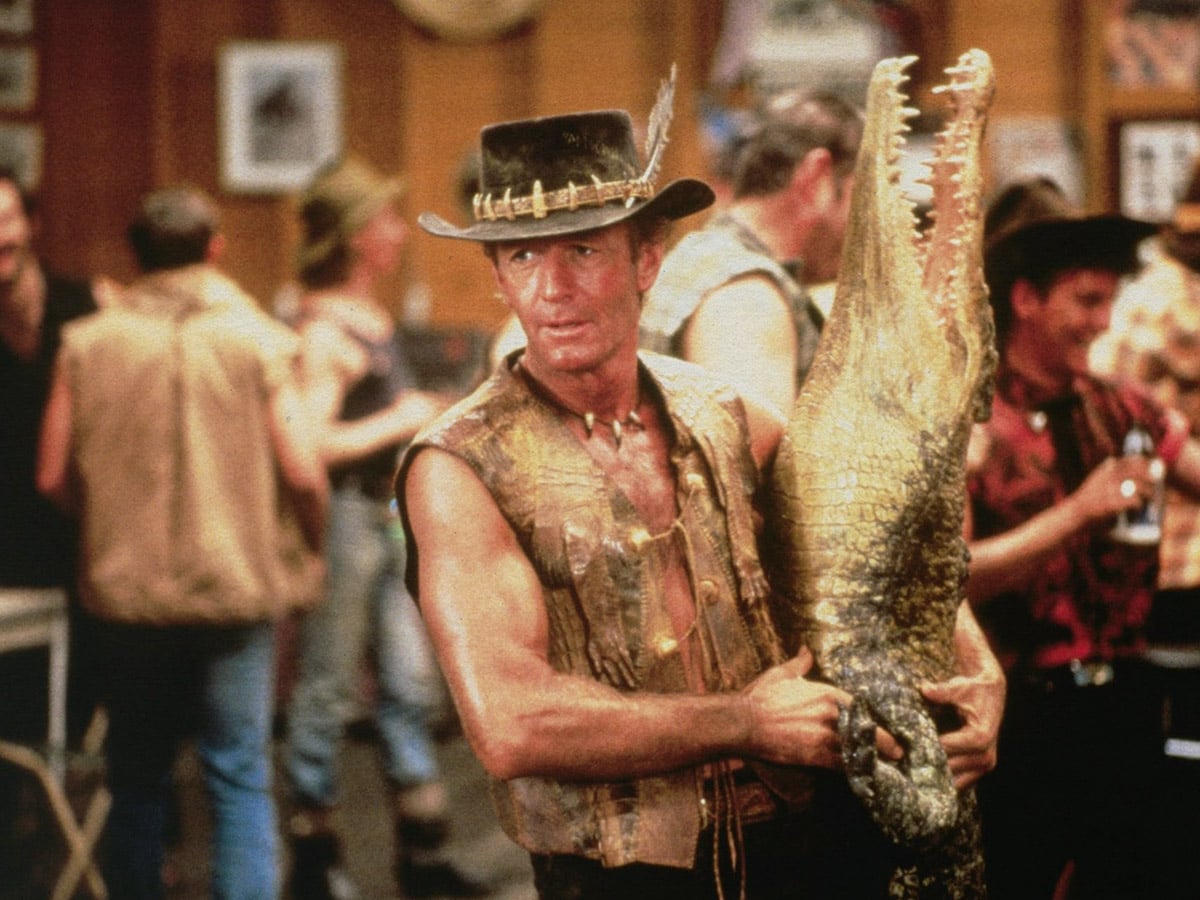 “One for your mate! Ya mad bugger!” – ‘Crocodile Dundee’ (Peter Faiman, 1986)