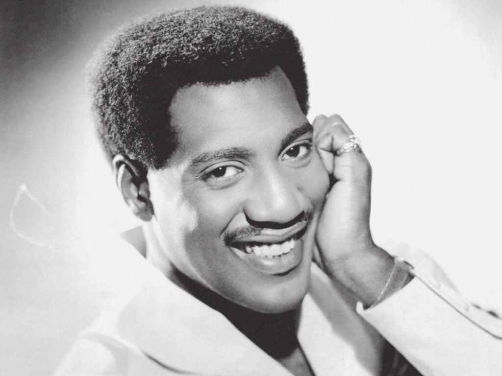Photo of singer Otis Redding. Earliest date stamp is December 14, 1967