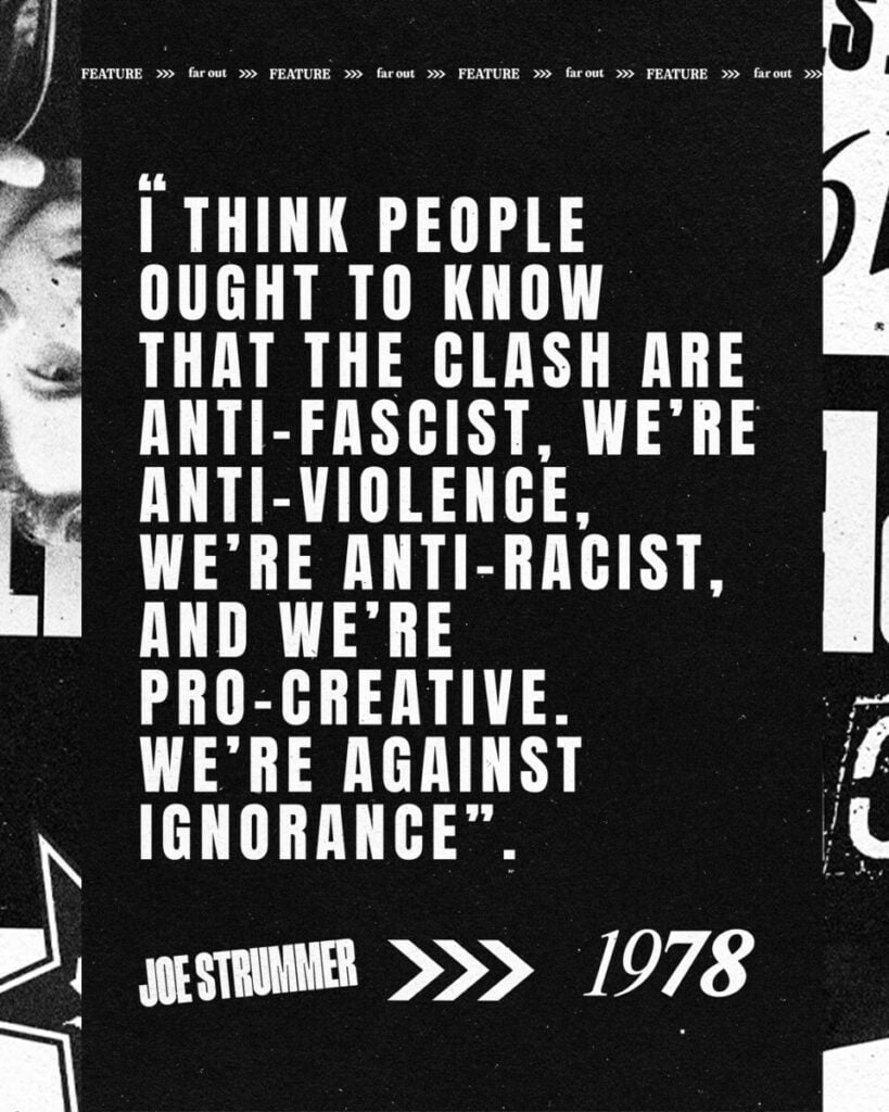 The Clash of personalities- 1978 Joe Strummer vs 1988 Joe Strummer - Far Out Magazine (04)