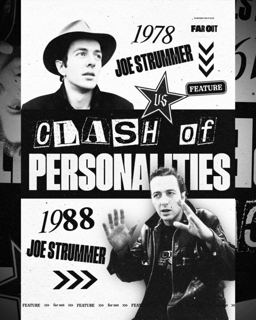 The Clash of personalities- 1978 Joe Strummer vs 1988 Joe Strummer