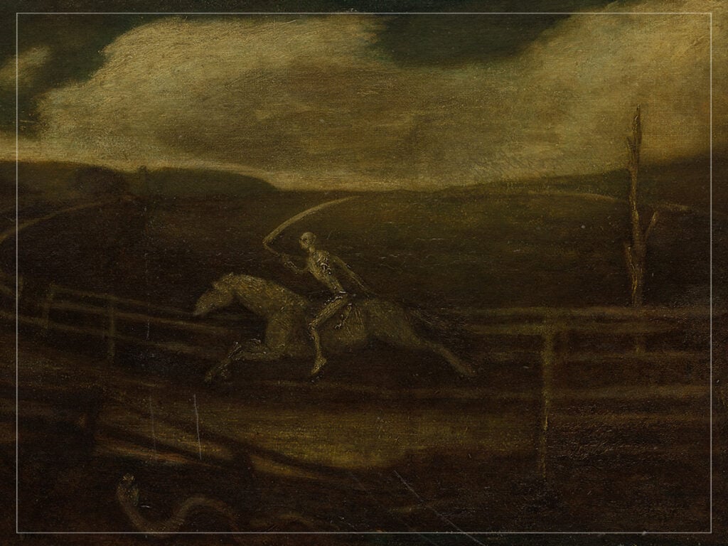 The Race Track Death on a Pale Horse - Albert Pinkham Ryder